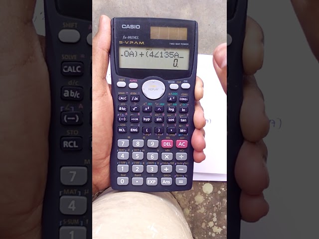 8 point IDFT using calculator