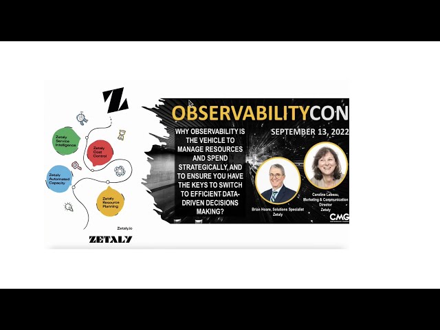 Observability Talk -  How Data-Driven Decision Making Enables Better Management