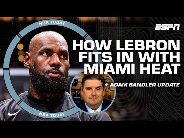 Weighing LeBron's fit with Giannis and Miami + Adam Sandler did WHAT?! 🤣 | NBA Today