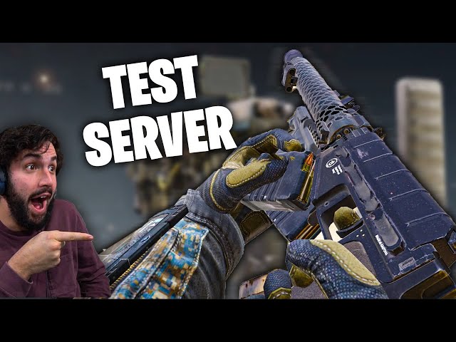 TRYING OUT THE ASVAL AND SPR NEW ATTACHMENTS IN COD MOBILE TEST SERVER!