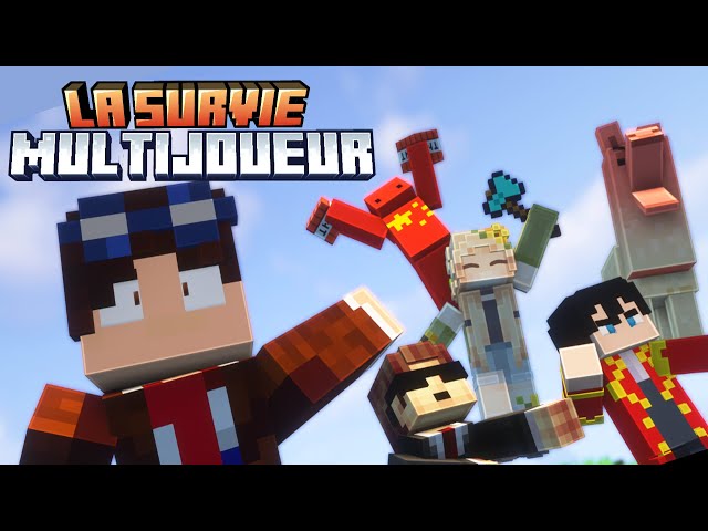 THE MISTAKE of playing MINECRAFT in MULTI (with only cool people)