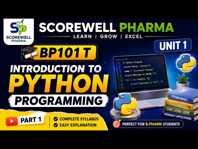 Introduction to Python Programming | Complete Python Tutorial | BP101T Unit 1 (2026 Syllabus)