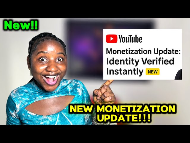 GOOD NEWS YouTubers! YouTube Just Changed Monetization (New Update 2025)