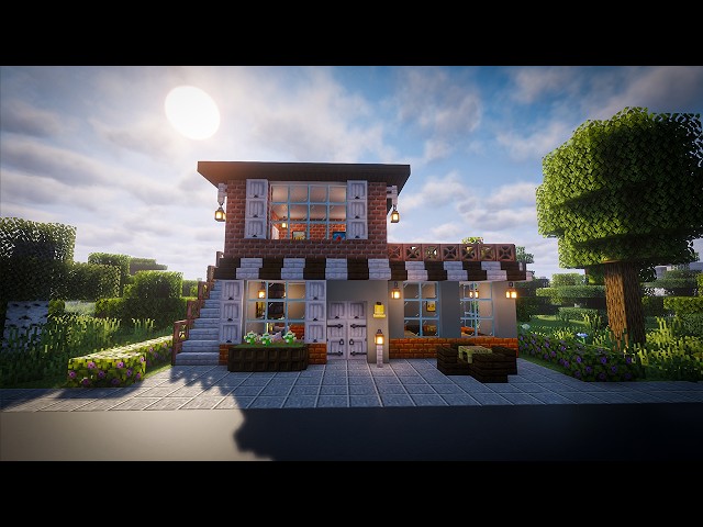 Minecraft restaurant tutorial easy