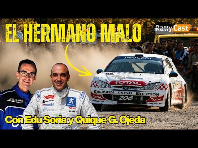 PEUGEOT 206 S1600: The EVIL brother || With Ojeda and Edu Soria || Rallycast Special