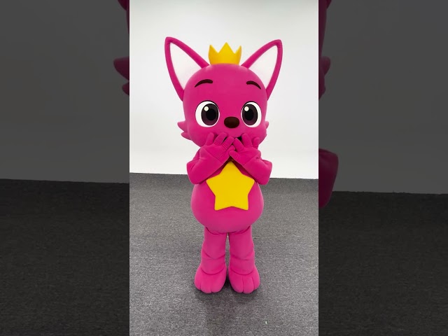 AI Pinkfong 🦊🤖 #pinkfongshorts #filter