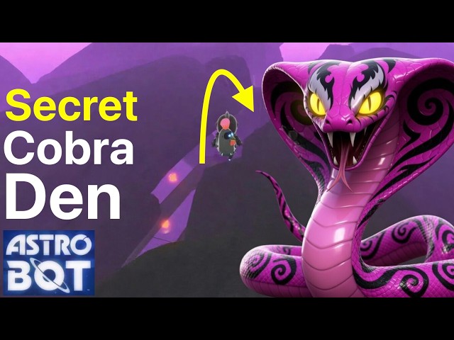 Astro Bot: Above Cobra Den (Early Boss Skip)