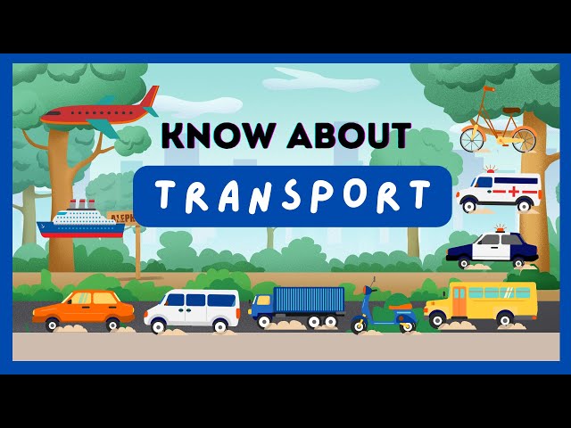 Transportation Vocabulary Made Simple | Kids Learn Vehicle Names and Sounds