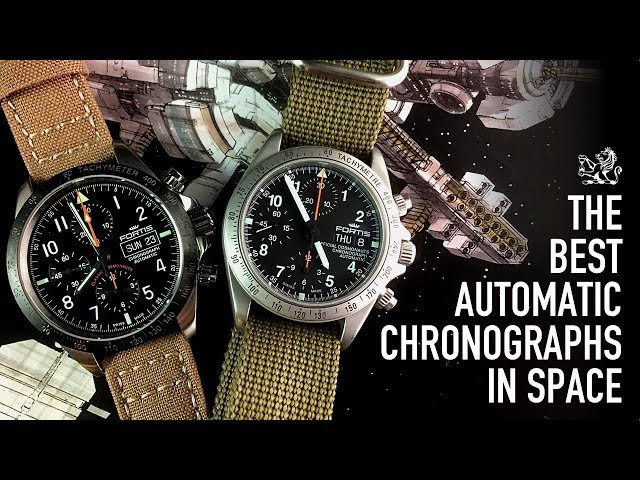 El mejor cronógrafo automático para viajes espaciales: análisis comparativo del Fortis Cosmonaut ...