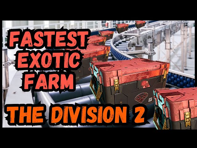 Countdown Explained: The BEST and FASTEST way to earn Exotics in THE DIVISION 2