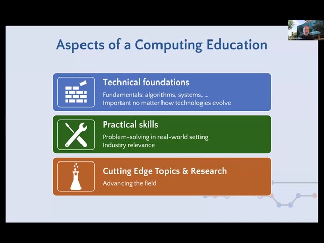 Department Programme Briefing (Computer Science course) Presentation cum Q&A webinar session
