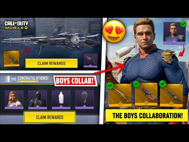*NEW* ALL The Boys Collab Lucky Draws! Legendary Guns Gameplay [Detailed Look] + Special Items!