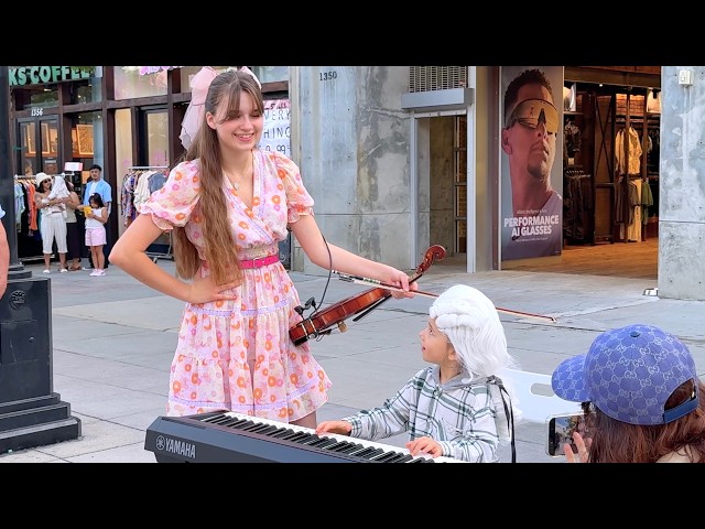 Is This the next J.S. Bach on the street?! 5-Year-Old “Little Bach” plays Prelude in C Major