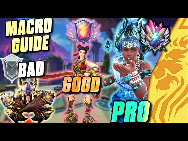 Differences Between BAD Support, GOOD Support & PRO Support! SMITE 2