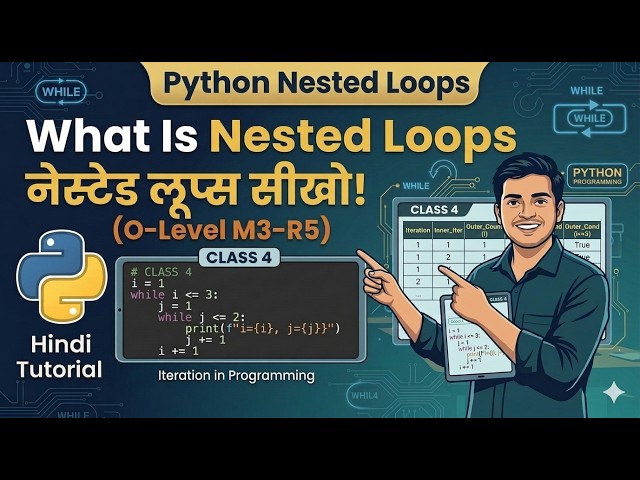 NIELIT O Level M3-R5.1 Python Full Course 2026 | Programming & Problem Solving Through Python |