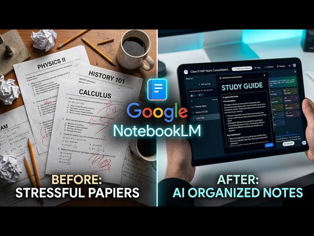 Google NotebookLM Tutorial: Turn Past Exam Papers into AI Study Guides