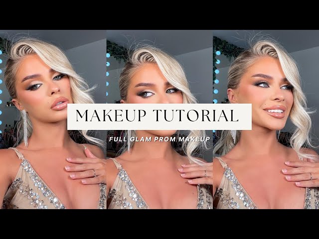 FULL GLAM PROM / SPECIAL OCCASION MAKEUP TUTORIAL