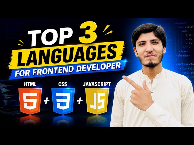 Top 3 languages for frontend developer🥀😱| decodeoai with sohail 