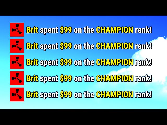 I Paid To Win On A Pay-To-Win Rust Server
