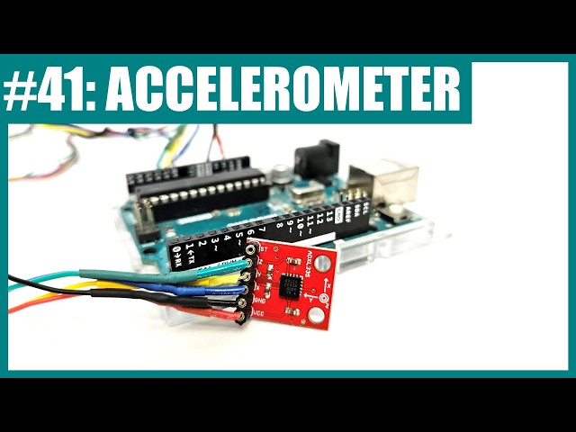 How to Use an Accelerometer with Arduino (Lesson #41)