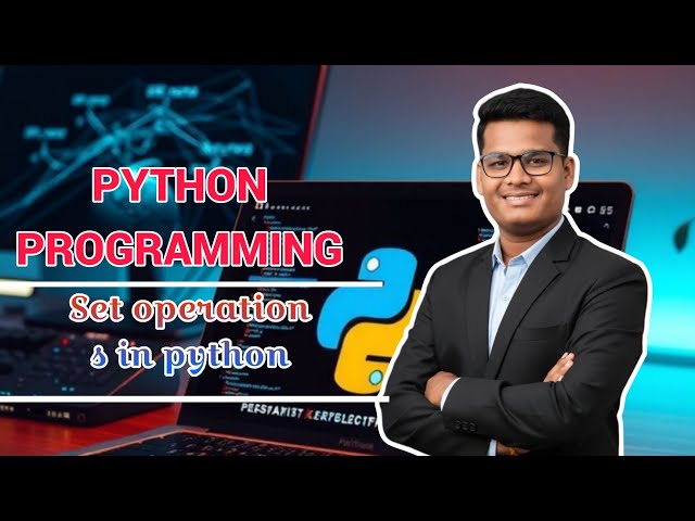 Set operations in python 