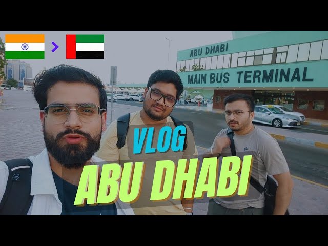 Abu Dhabi Vlog: When Life Bugs You More Than the Code 🤣