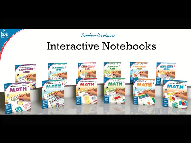 Interactive Notebooks from Carson-Dellosa