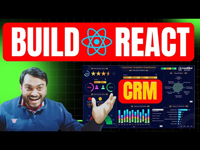 Build Fullstack CRM App in React Nodejs Express MongoDB in hindi