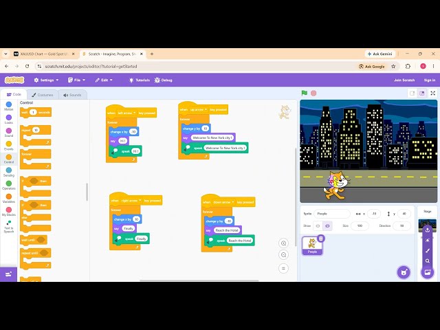 How to create easy scratch project
