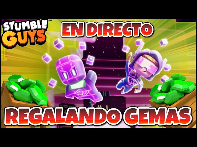 🔴 REGALANDO GEMAS DE STUMBLE GUYS EN DIRECTO (Gemas Gratis de Stumble Guys) 🔴