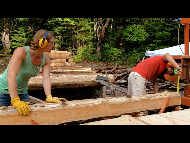Preparing Our Home Milled Lumber for ALASKA