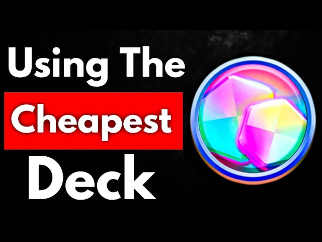 Can I Win with the CHEAPEST C.H.A.O.S Deck?