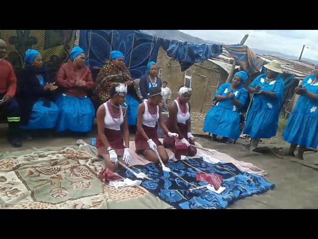 A dance of the beautiful Sotho Nation