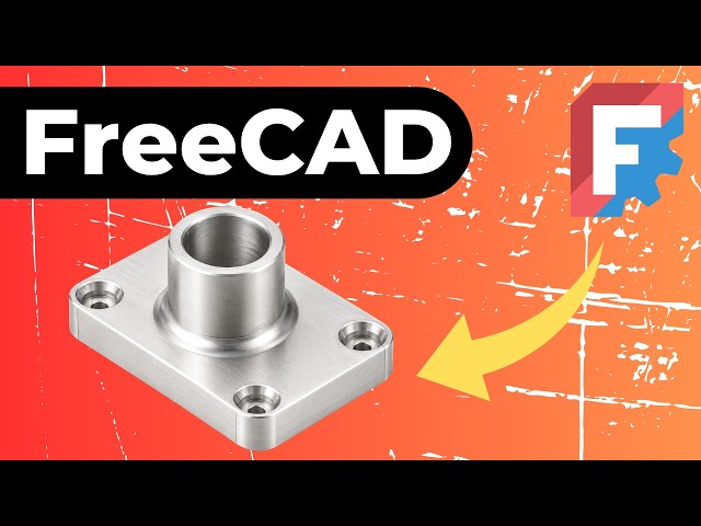 FreeCAD Beginner Tutorial: Parametric 3D Modeling Basics Step by Step