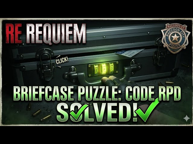 LEON’S SECRET FOUND! ☣️ The Briefcase Code Solution | Resident Evil Requiem (PS5 4K)