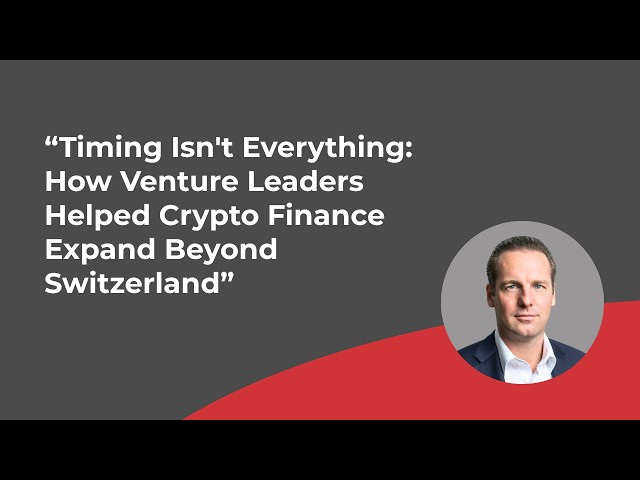 Insights by Jan Brzezek, Founder & Former CEO of Crypto Finance