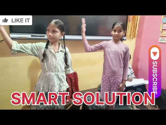 Smart solution  class 3 ,4,5,all angle by hands 