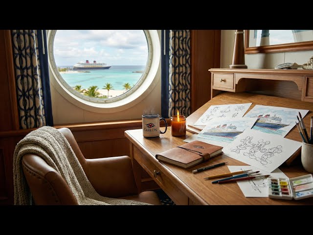 Disney Cruise Castaway Cay 🌴 | Island Vibe Music for Relaxing, Working & Studying
