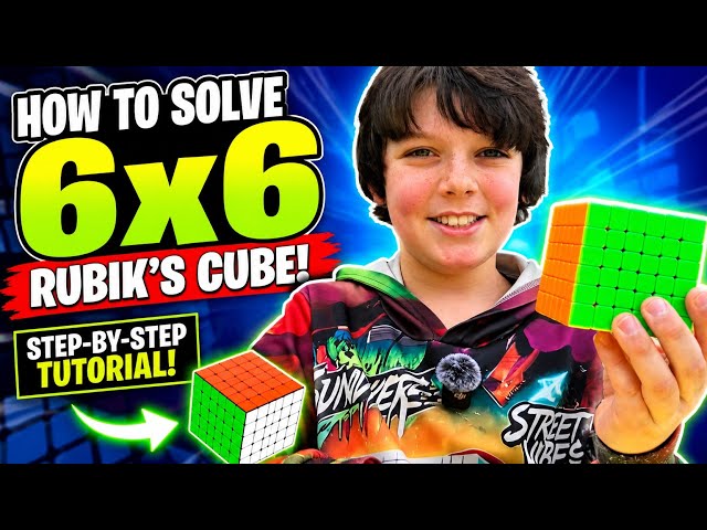 6x6 Cube Tutorial | 6x6 Tutorial For Beginners | Solving a 6x6 Rubik's Cube | Rubik's Cube 6x6 