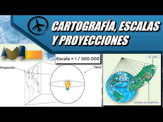 Cartografía, Escalas y Proyecciones - Navegación VFR