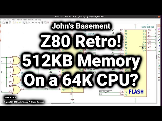 Z80 Retro #7 - 512K Bank Selected Memory