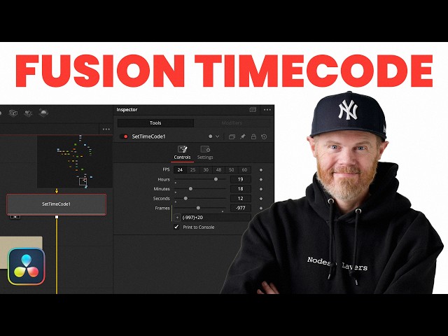 Render Savers with Source Timecode in DaVinci Resolve Fusion