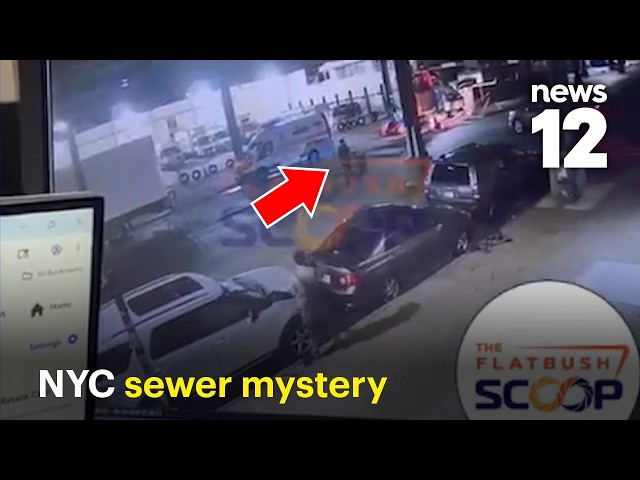 Why were groups climbing in and out of NYC sewers?