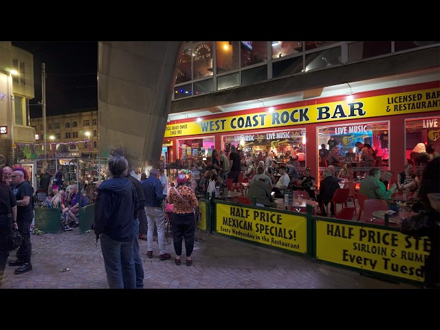 Saturday Night Blackpool Rebellion & Airshow Crowds