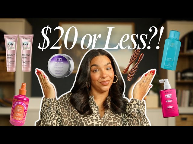 Hair Products Under $20 | Budget Finds for Straight Naturals