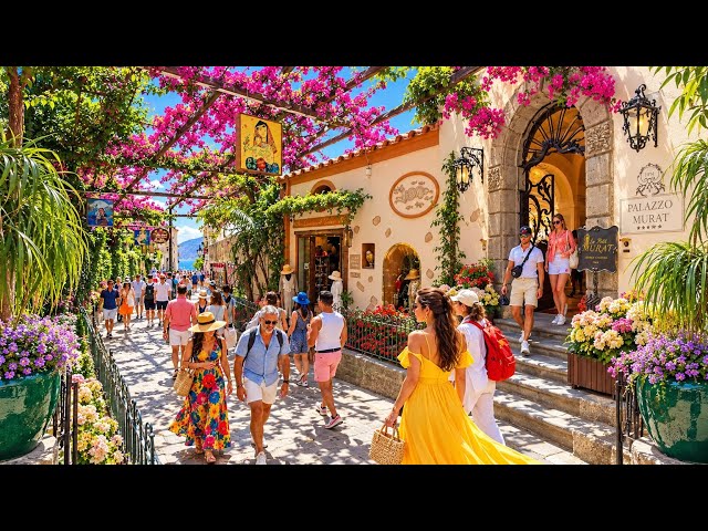 POSITANO, ITALY 🇮🇹 | This Place Looks Too Beautiful to Be Real! 😍💜 4K Walking Tour