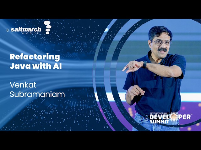 Refactoring to Modernize Java Applications using AI - Venkat Subramaniam