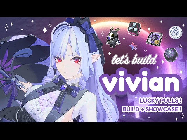 vivian pulls + build! ·˚☂️₊ cozy zenless zone zero gameplay