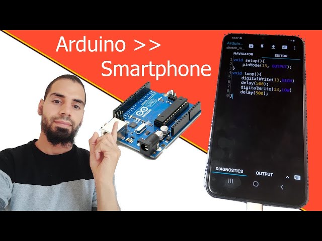How to program Arduino with your Smartphone using the ArduinoDroid App