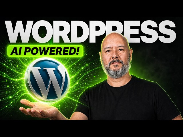 FINALLY! WordPress Is Now Fully AI Powered! [Unlimited Possibilities]